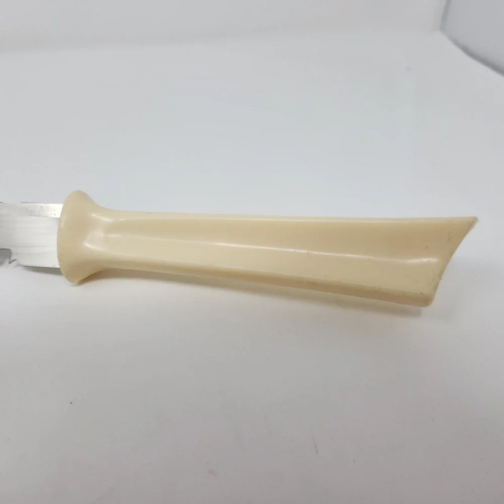 Vintage Quikut "Quikkle" Stainess Serrated Bread and Carving Knife Made in USA - Picture 7 of 16